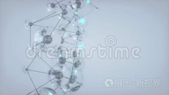 4K抽象分子网络。