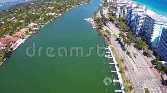 迈阿密海滩海岸内航空