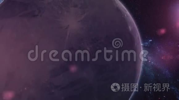 来自太空的现实星球冥王星视频