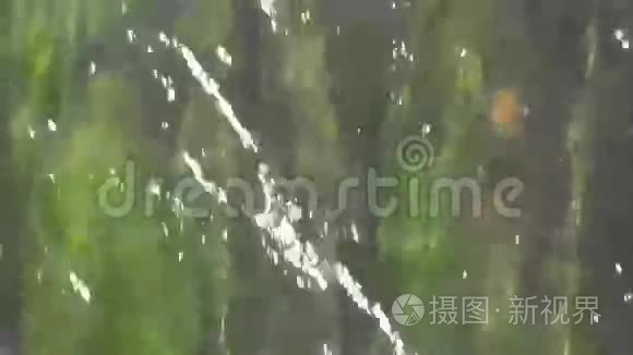 河流水流背景视频