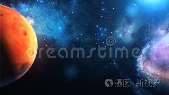 来自太空的现实星球火星