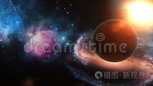 来自太空的现实星球火星