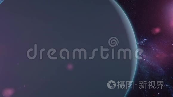 来自太空的现实行星天王星视频