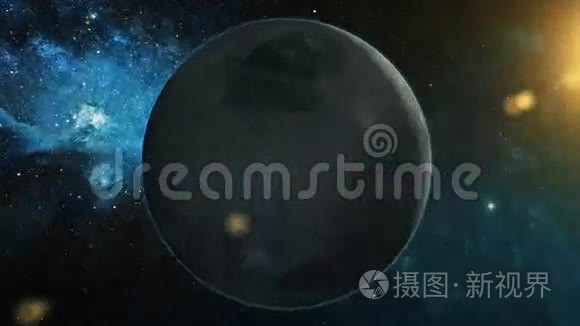 来自太空的现实星球冥王星视频