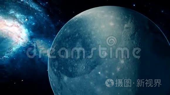 来自深空的真实美丽星球冥王星