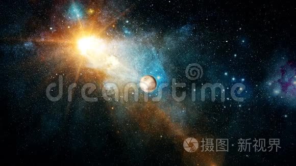 来自深空的真实美丽星球冥王星