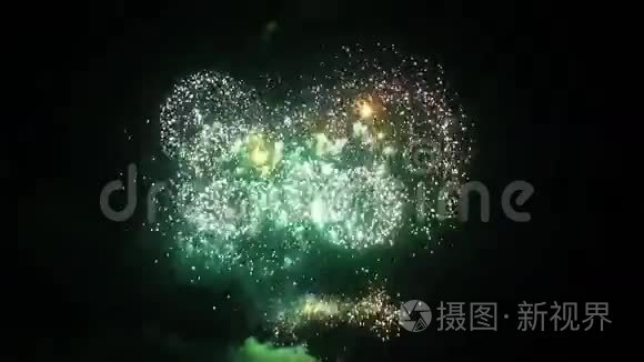 多次烟火爆炸视频