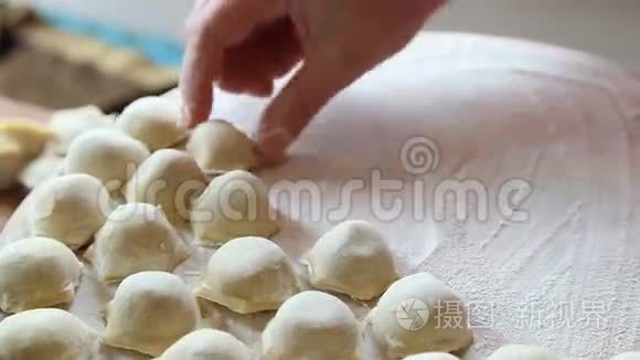 馄饨的制作过程视频