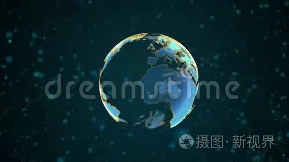 高科技地球仪视频