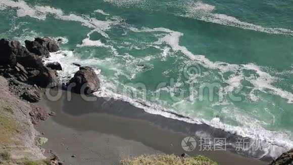 碧海白浪黑滩视频