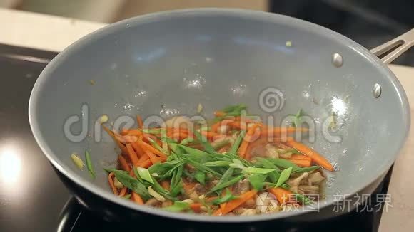 芝麻炒亚洲菜菜视频