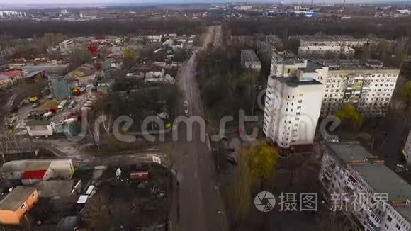 社会主义苏维埃高层建筑视频