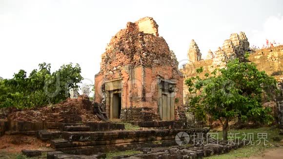 柬埔寨吴哥窟古寺遗址