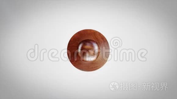 上海制作的印花图案木制邮票动画.