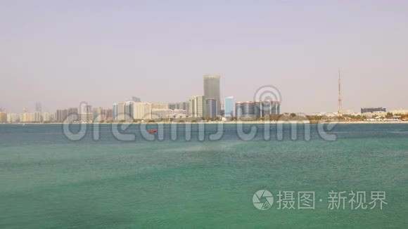 阿布扎比夏日光湾观景台视频