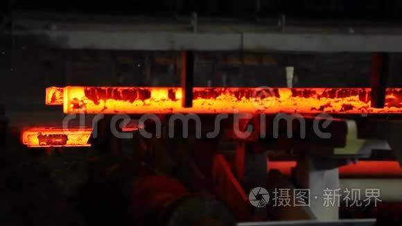 炼钢厂铸铁视频