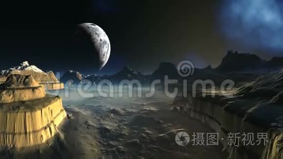 外星人星球上的黎明