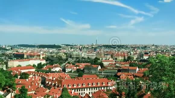 布拉格历史中心全景视频