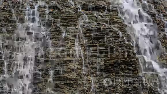 马里尼峡谷瀑布视频