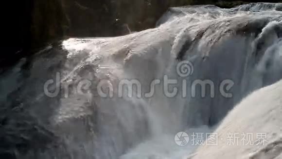 黄果树白水河冲流水视频