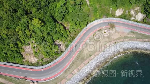 南法亚山风景区沿海公路视频