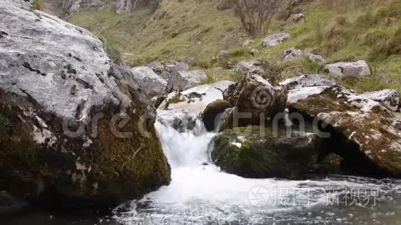 山河景观视频