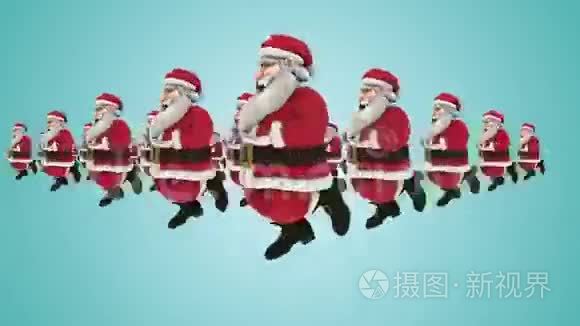 圣诞老人街舞团视频