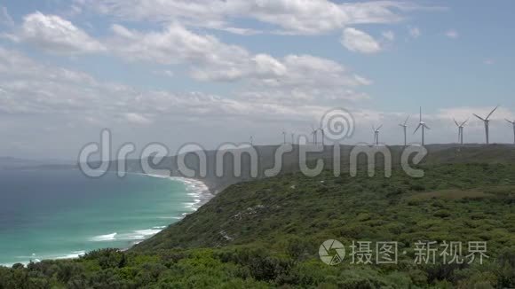 澳大利亚西部奥尔巴尼风电场视频