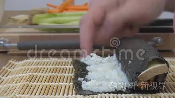 寿司卷做日本菜