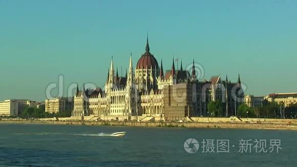 匈牙利布达佩斯的大会堂视频