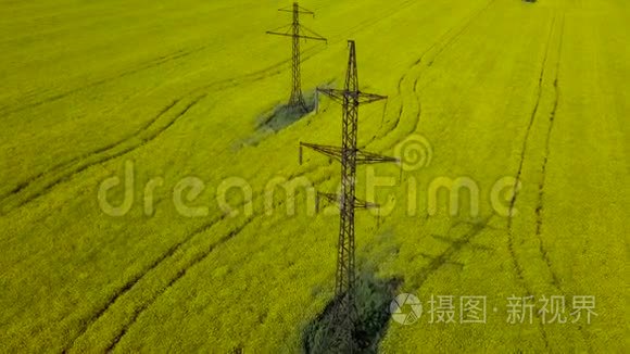 高压动力塔架视频