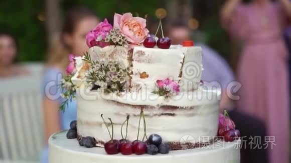 结婚庆典蛋糕视频