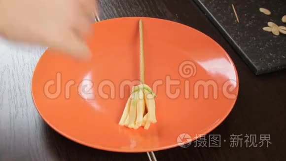 万圣节的食物视频