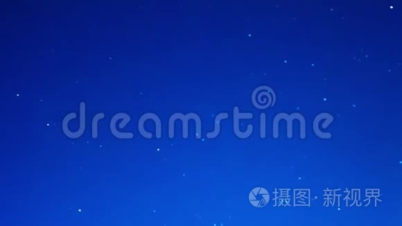 星空时间在夜晚流逝视频