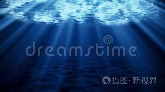 深蓝海洋海底环境