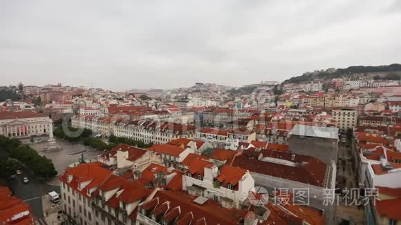 里斯本葡萄牙观城市景观视频
