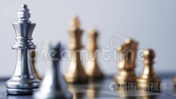国际象棋片段的商业对抗视频