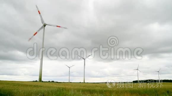 风力发电站视频
