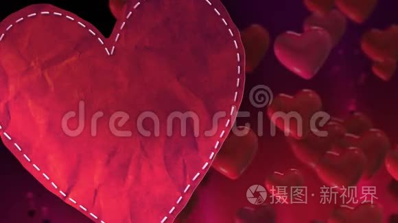 情人节心脏循环视频