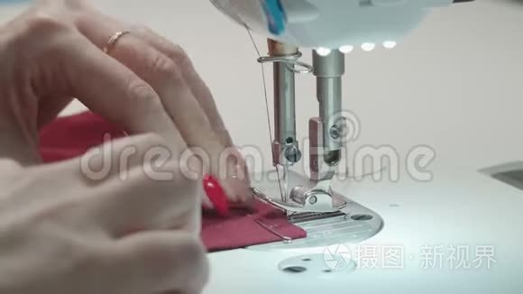 车间裁缝缝纫服装视频视频