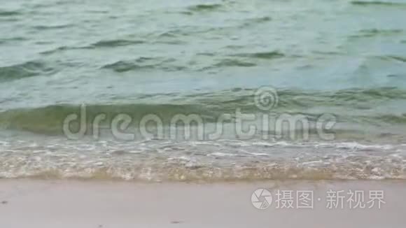 海边或沙滩海浪视频