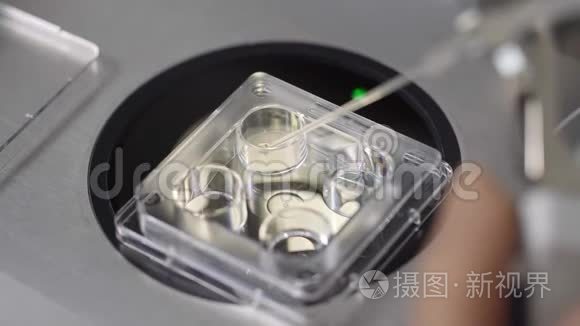 实验室体外受精过程视频