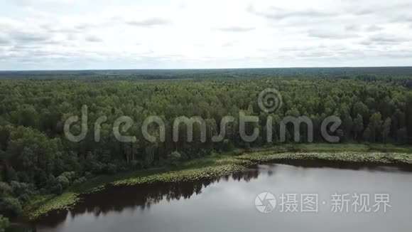 神奇的梅德斯诺湖自然景观视频