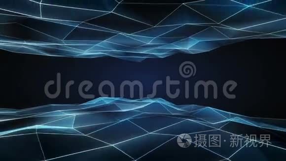 00:201080pnew蓝色小三角3d网络线路循环视频,上下左右- 00:201080p