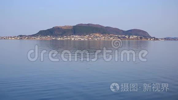 挪威西部海岸线视频