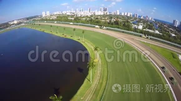 空中湾流赛道Hallandale.