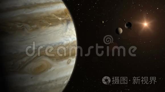 航行者太空轨道木星视频