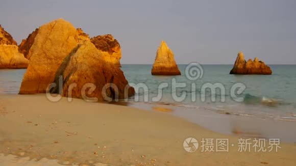 阿尔加维海滩马林哈视频