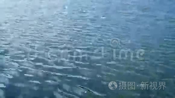 抽象的水波纹。 河流。