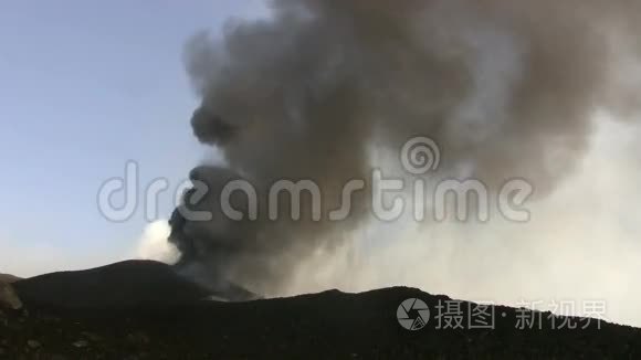 意大利火山爆发